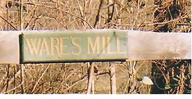 wares mill sign 001