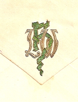 monogram for Lucy Hayes