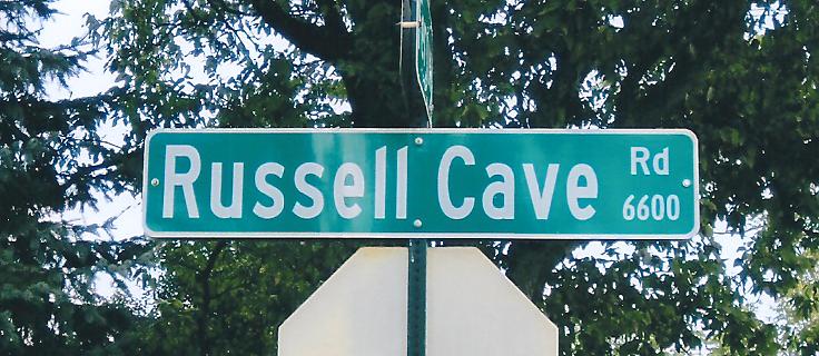 KY Russell Cave road