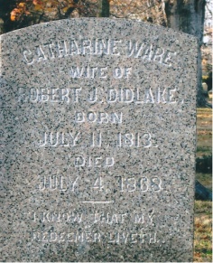 catherine ware didlake grave 001