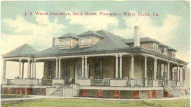 Belle Grove Plantation, Louisiana And The Ware Families Who Owned It | Ware